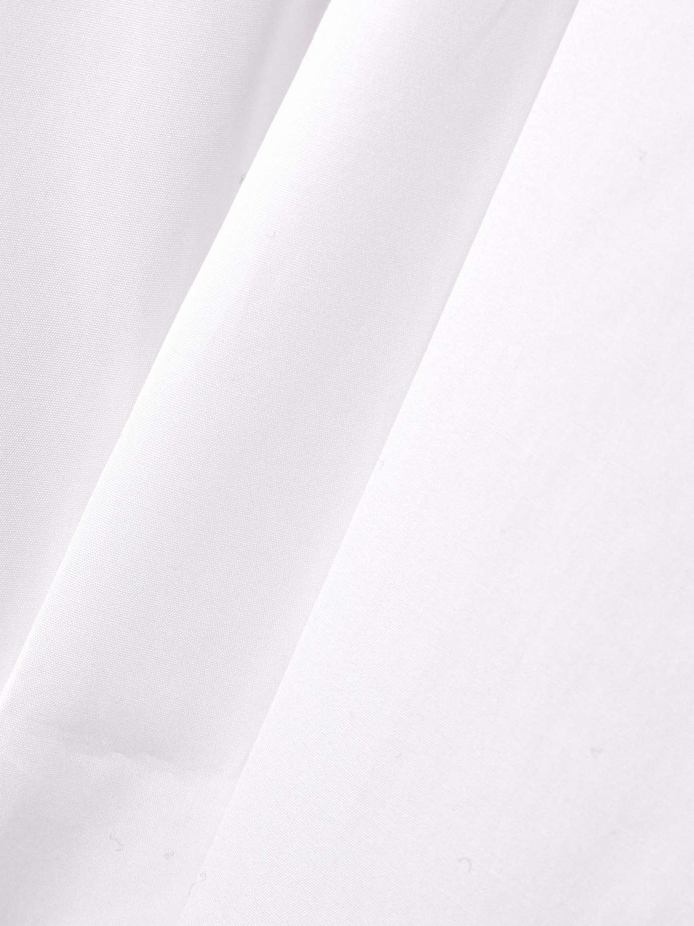 Cotton-poplin shirt White - 4