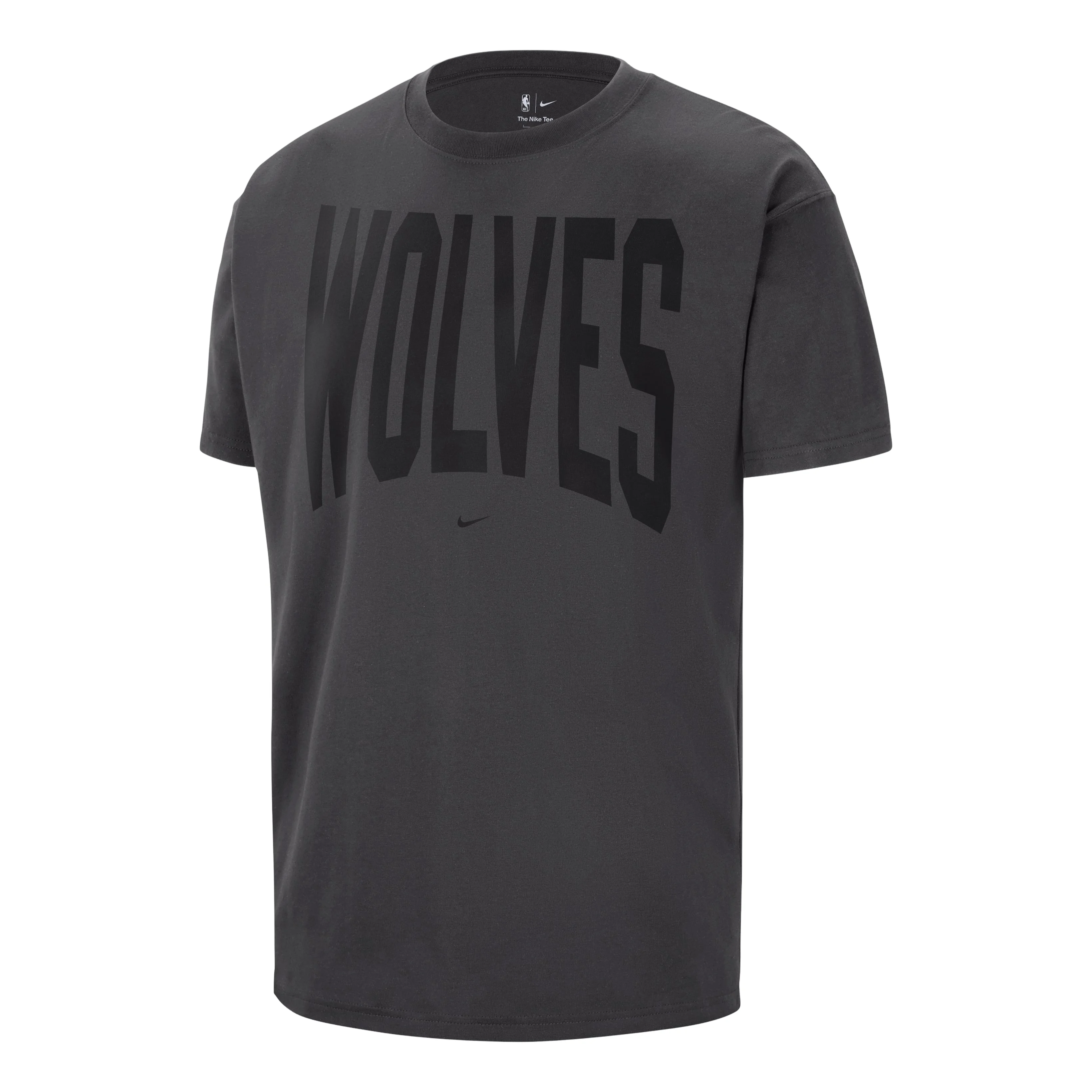 Nike Minnesota Timberwolves Peak Travel T-Shirt 'Dark Charcoal' IU1343-099 - 1
