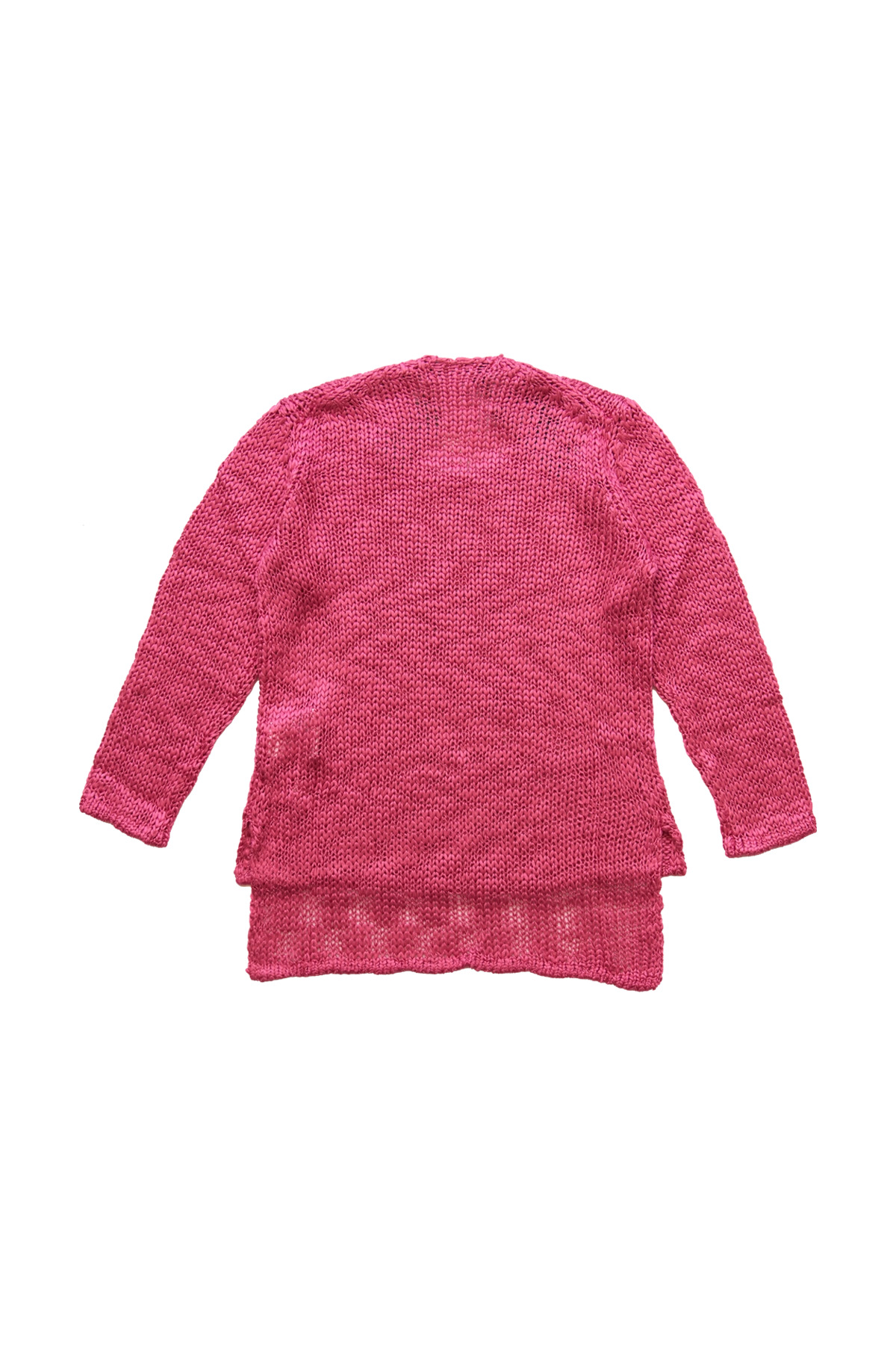 Comme Des Garcons Homme Plus Pink Crewneck Sweater Pink - 2