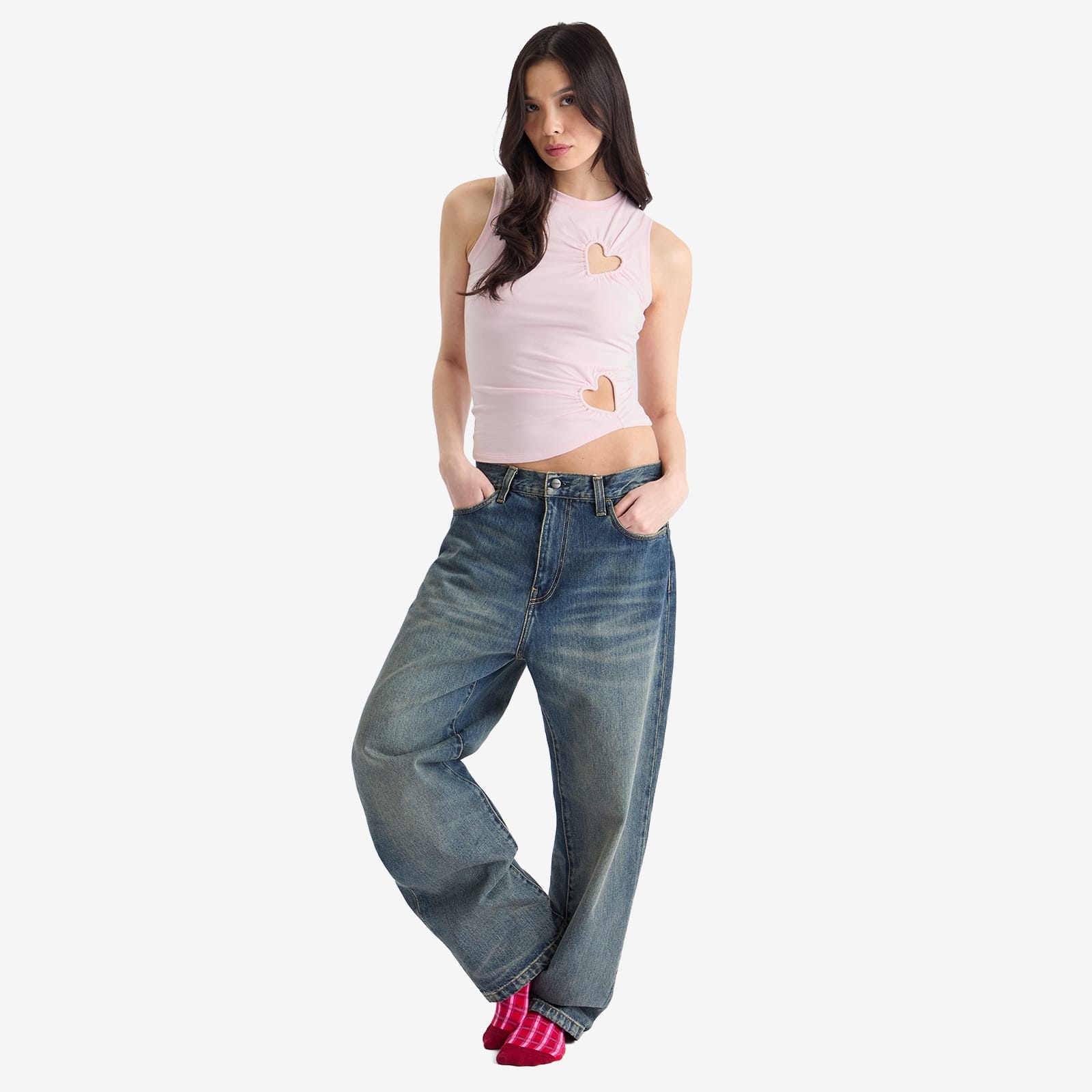 SKIMS Cotton Jersey Heart Tank - 4