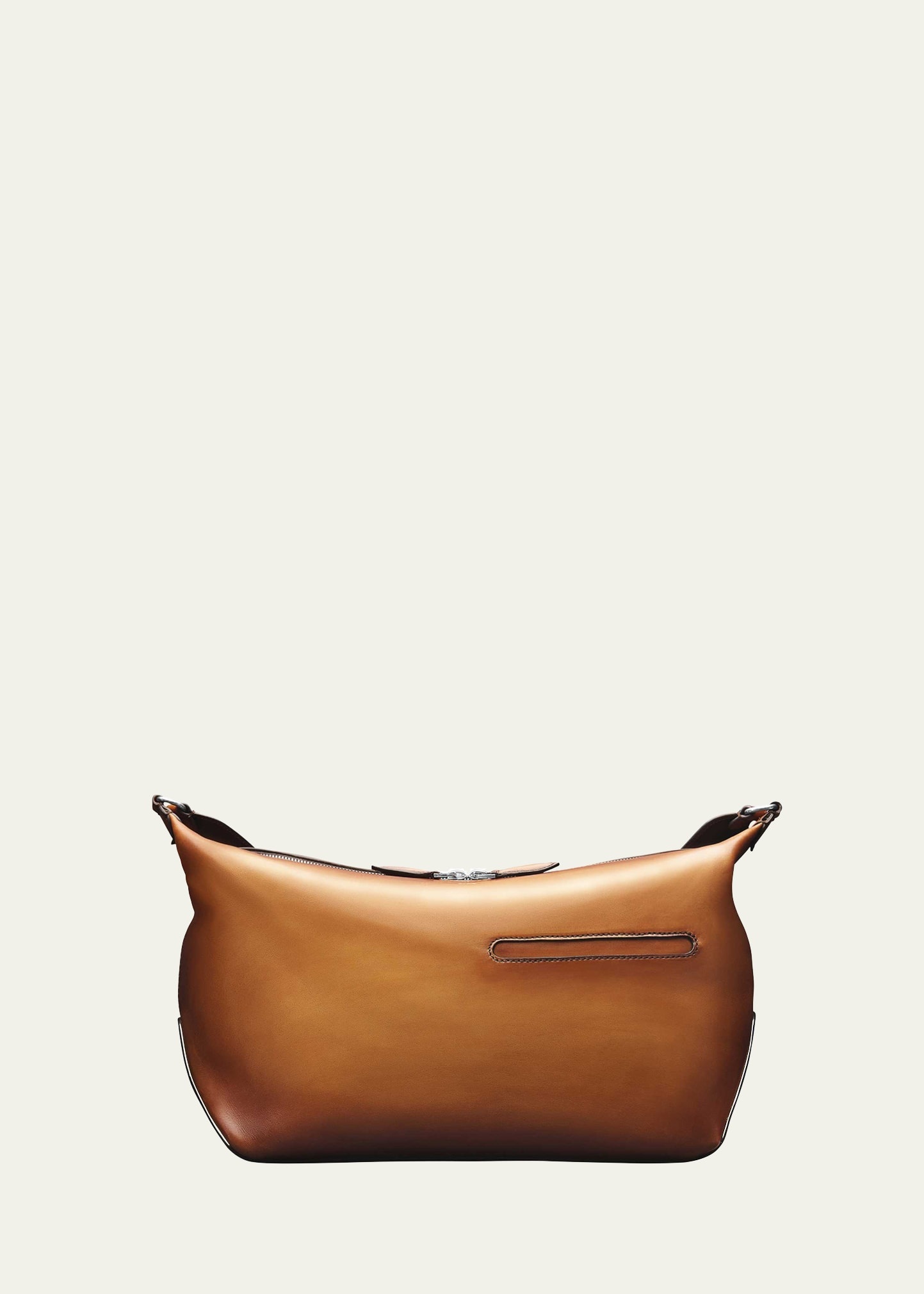 Men's Small Venezia Leather Shoulder Bag - 1