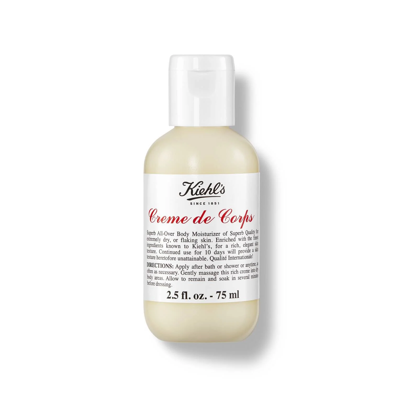 Creme de Corps Refillable Body Lotion with Cocoa Butter - 1