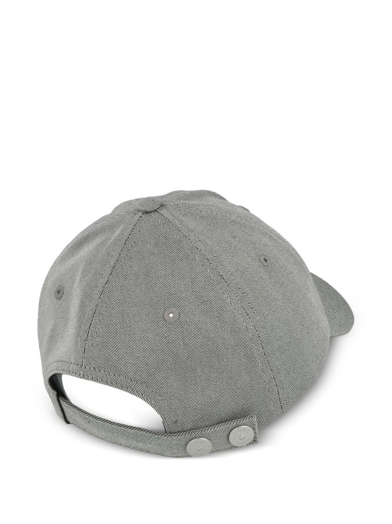 Stone Island logo-lettering baseball cap outlook