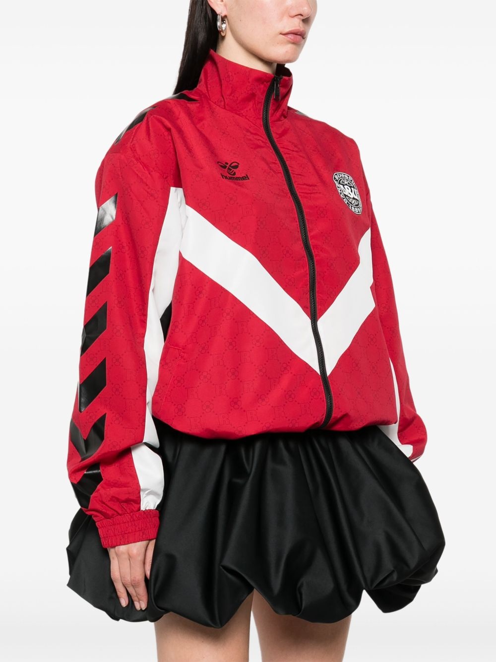 x Hummel x DBU logo-print jacket - 3