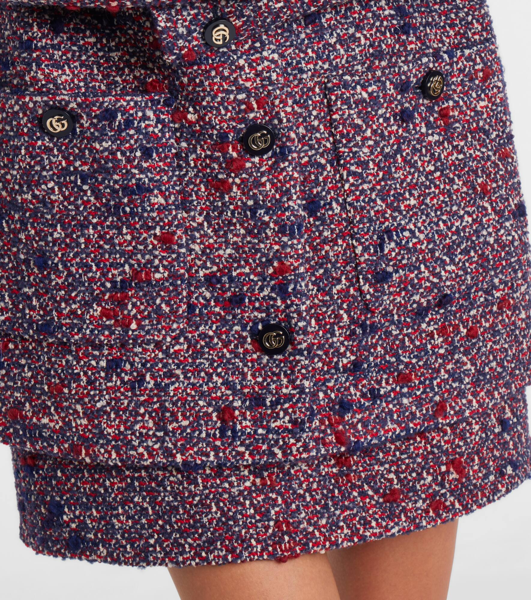 Wool-blend tweed jacket - 5