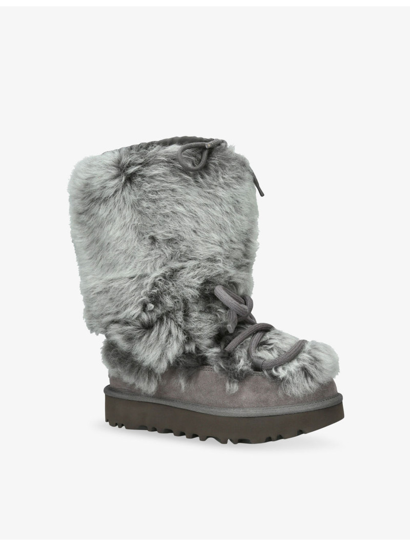 UGG Classic Chalet Tall Faux-Fur Boots outlook