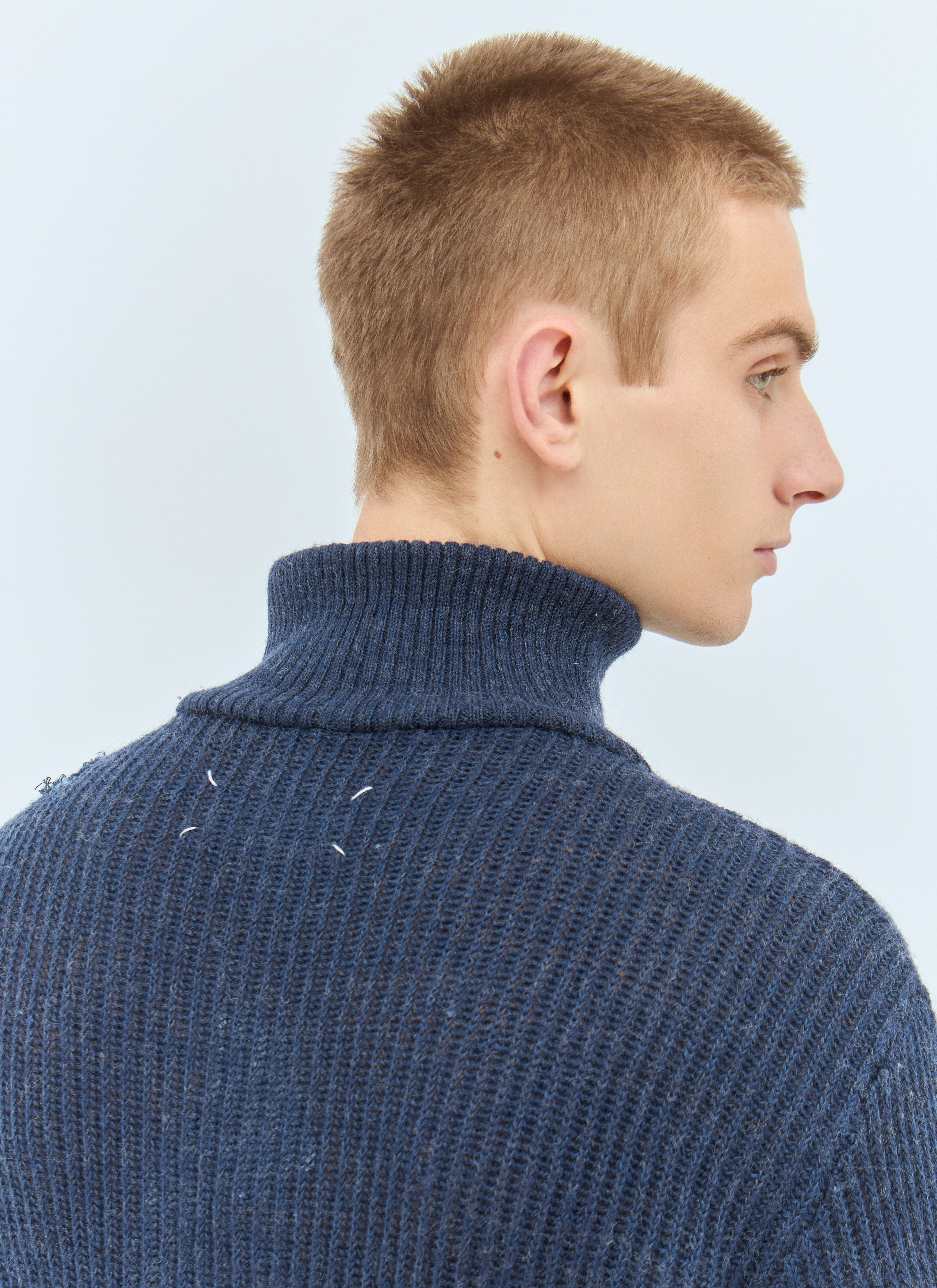 Maison Margiela Men Summer Shetland Knit Sweater - 6