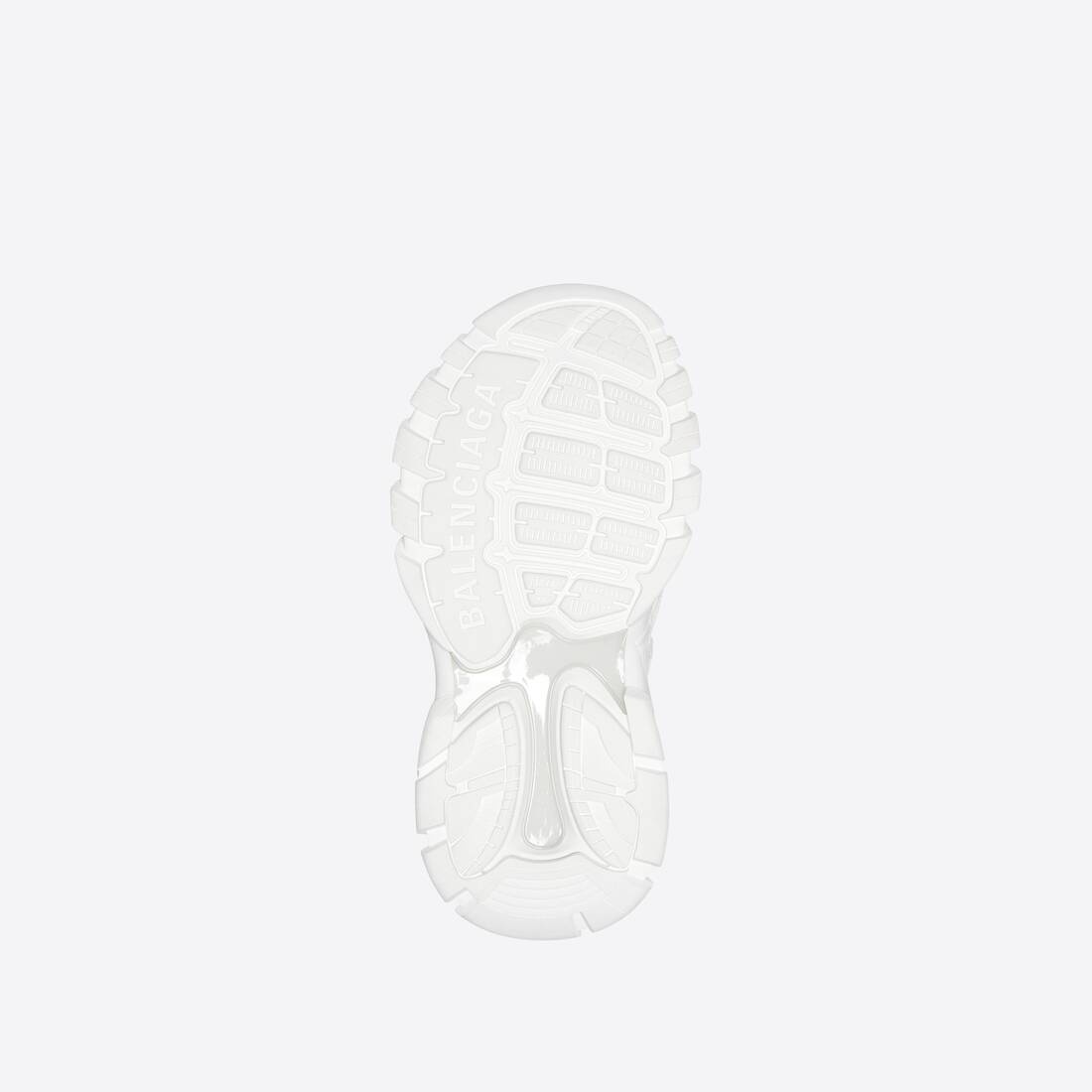 Women's Track Slide Sandal in White - 5