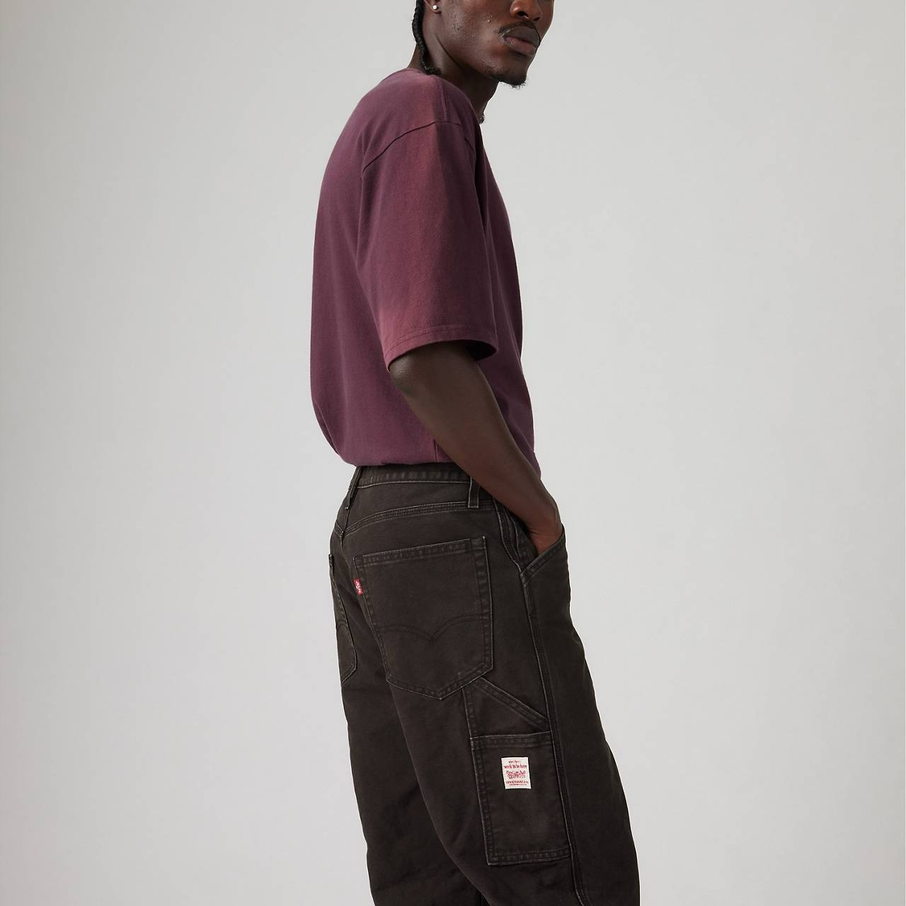 568™ LOOSE STRAIGHT CARPENTER MEN'S JEANS - 5