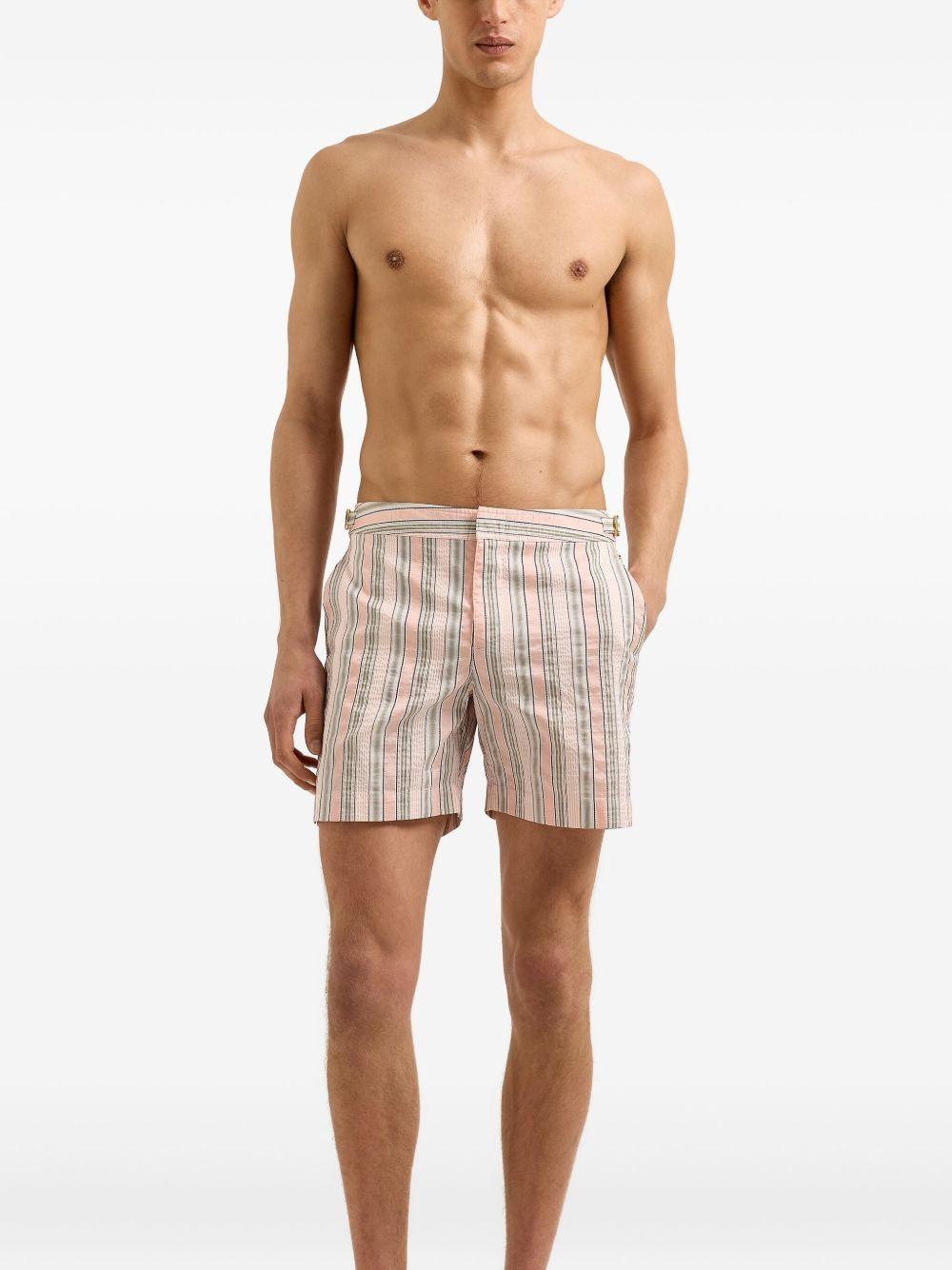 Bulldog striped shorts - 3