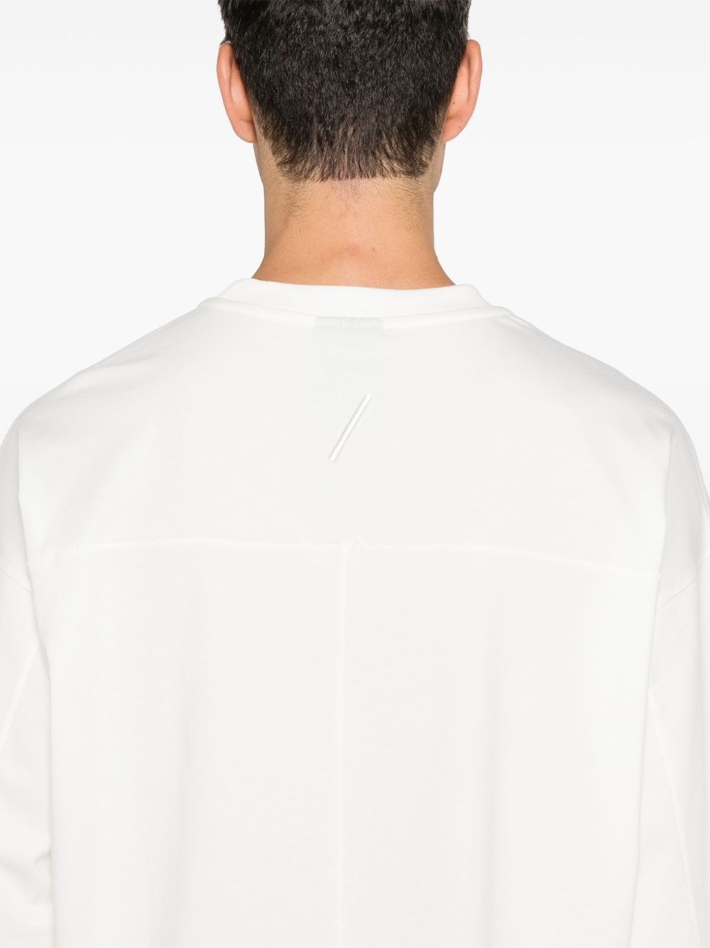 embroidered-motif T-shirt - 5