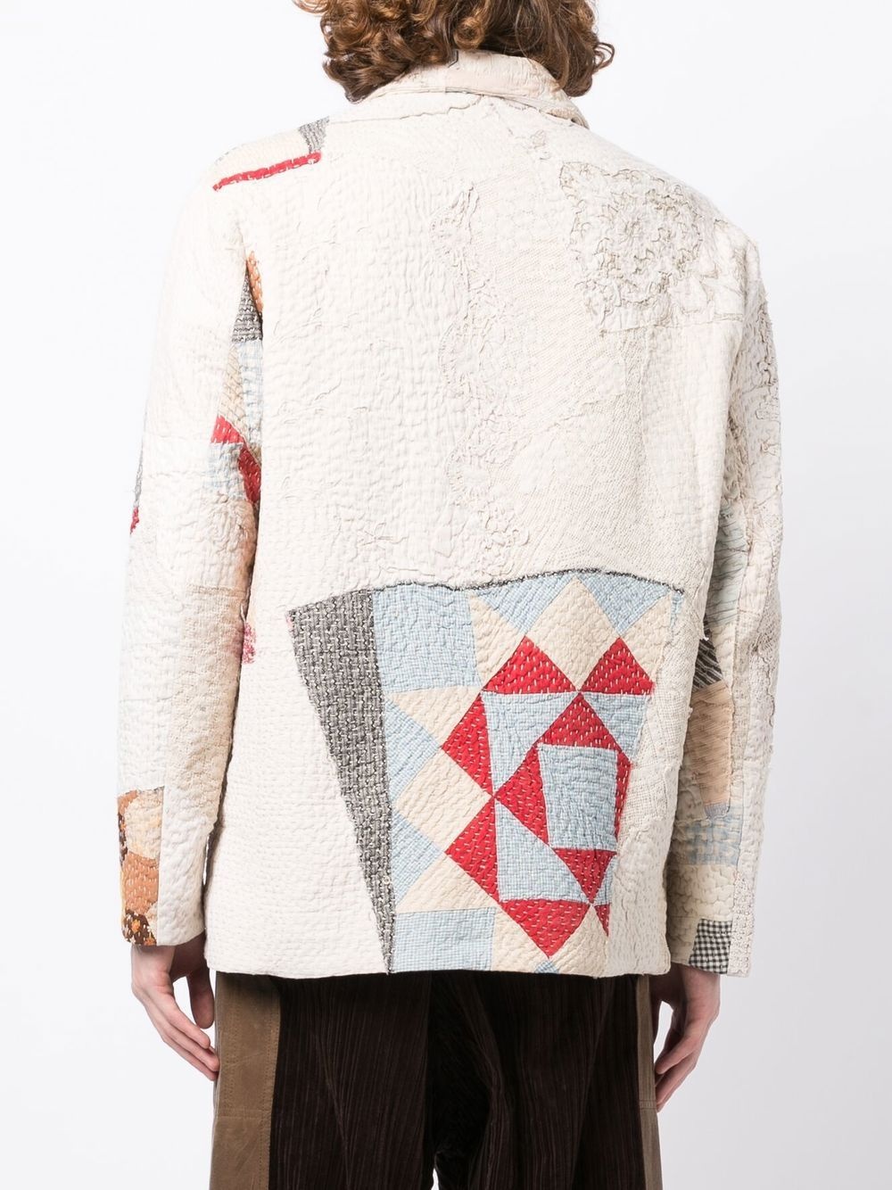 Noah patchwork-design jacket - 4