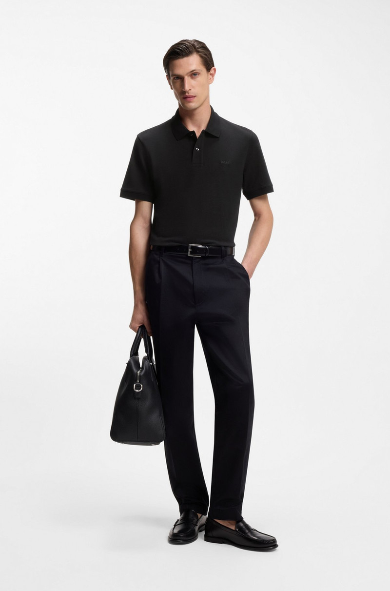 BOSS PALLAS POLO SHIRT IN COTTON PIQUÉ WITH EMBROIDERED LOGO outlook