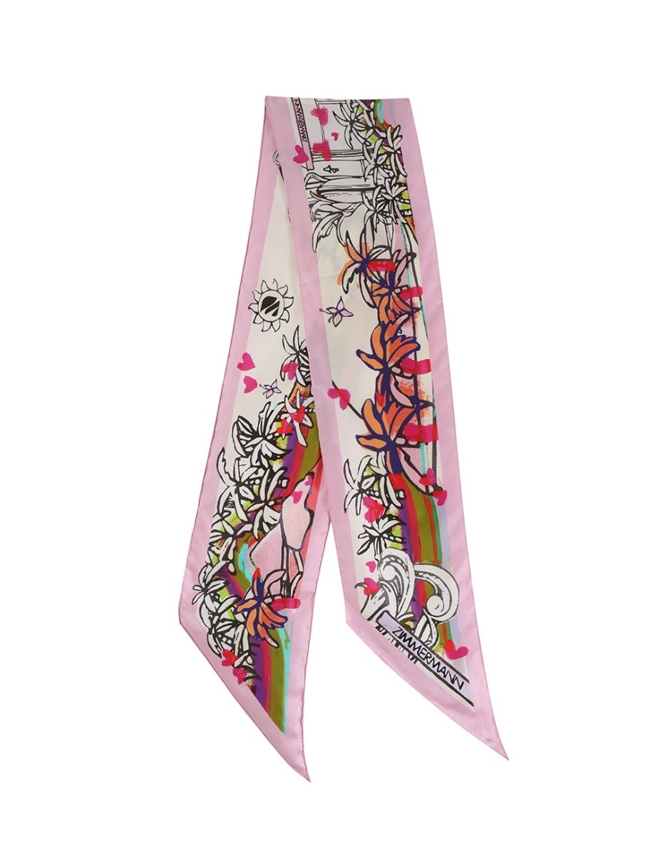 SILK NECK SCARF - 4