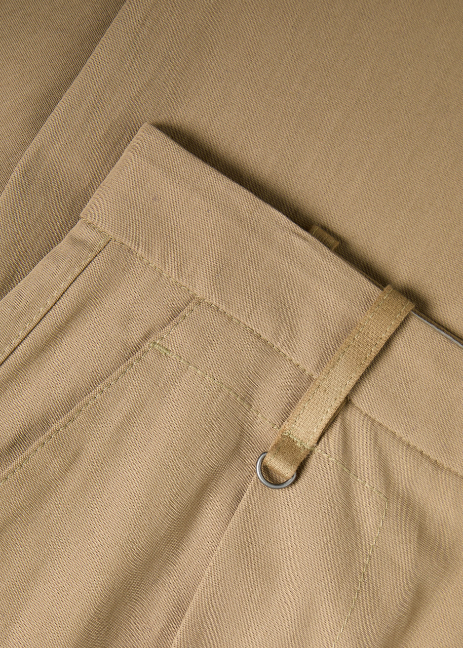 Vince Pleated Stretch-cotton Trousers - 5