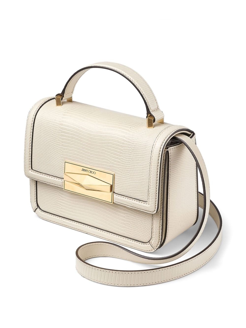 Diamond leather handbag - 3