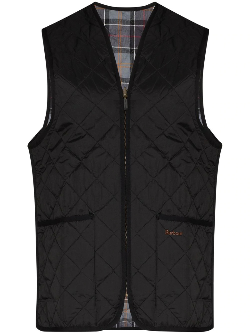 quilted sleeveless gilet 1