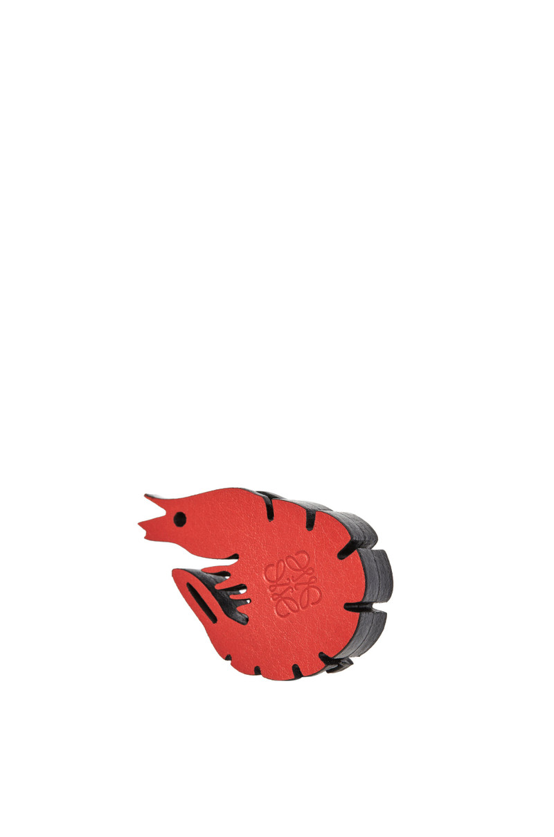 Loewe Shrimp dice in classic calfskin outlook