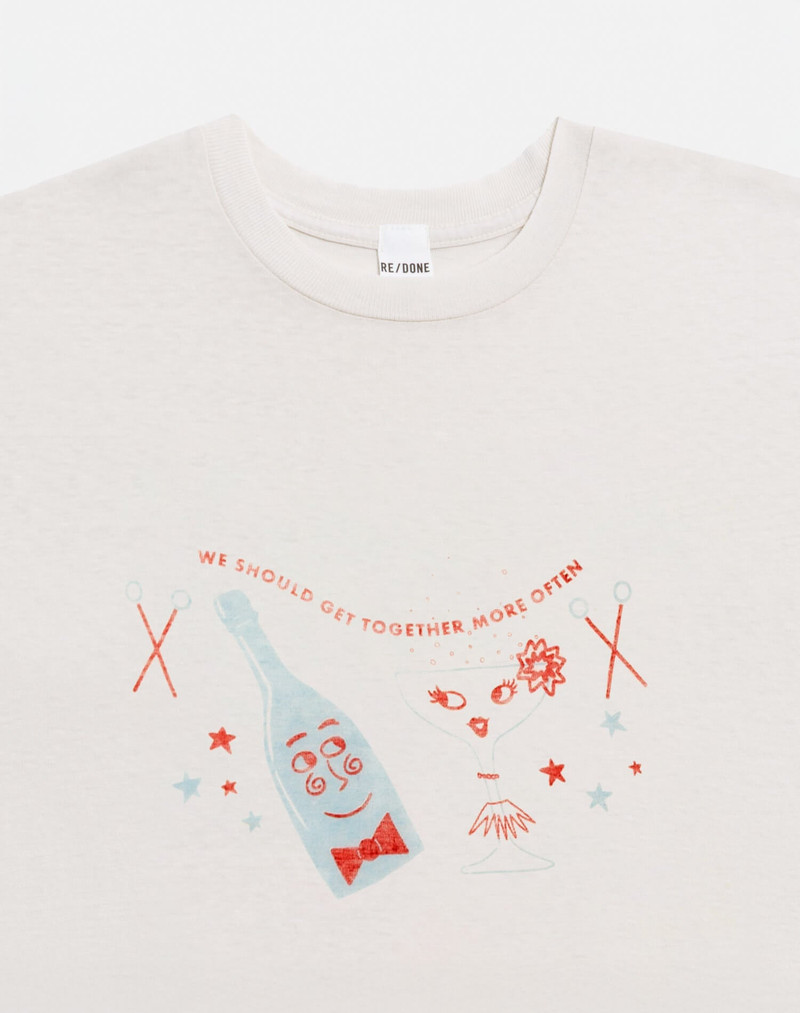 Tiny "Together" Tee - Vintage White 4