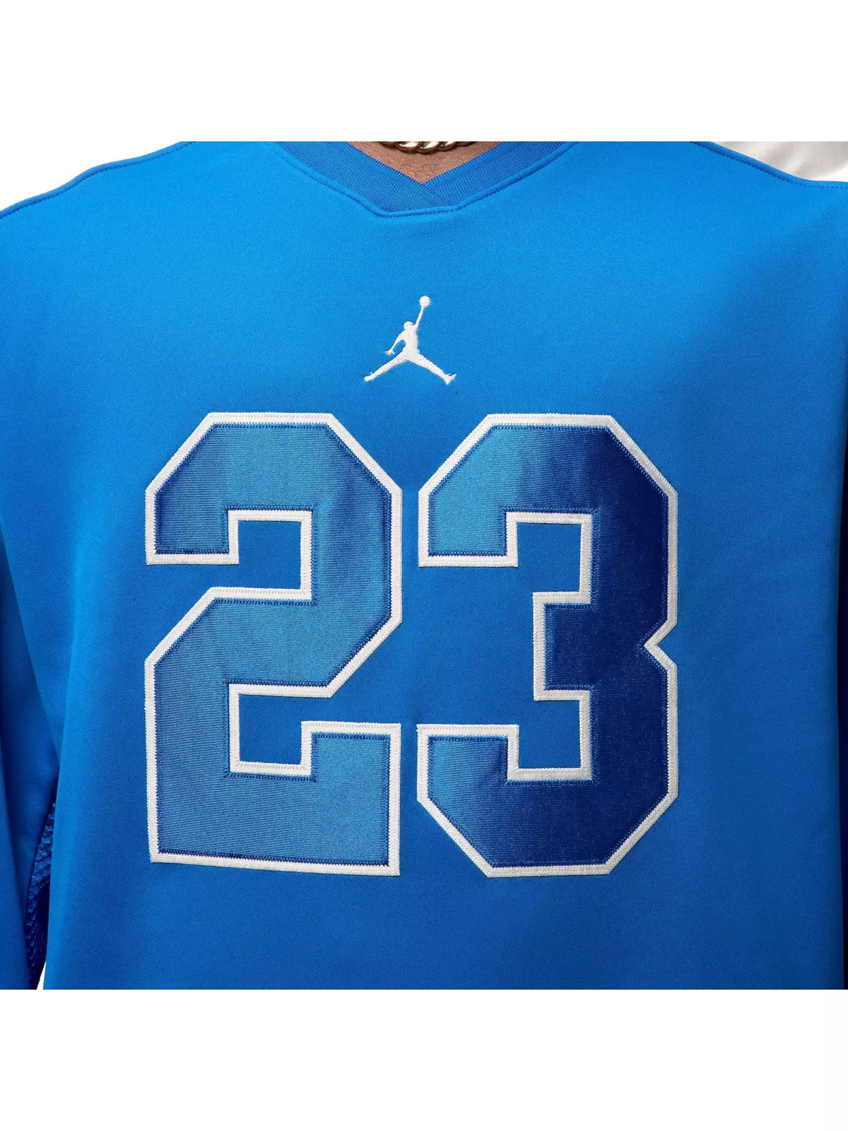 Men's Brooklyn Collegiate Hockey Jersey-Blue - 4