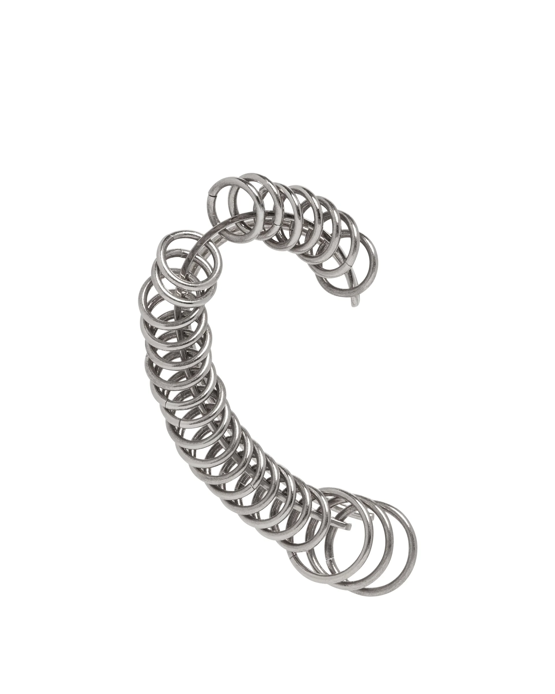 Silver All Around Ear Cuff - 1