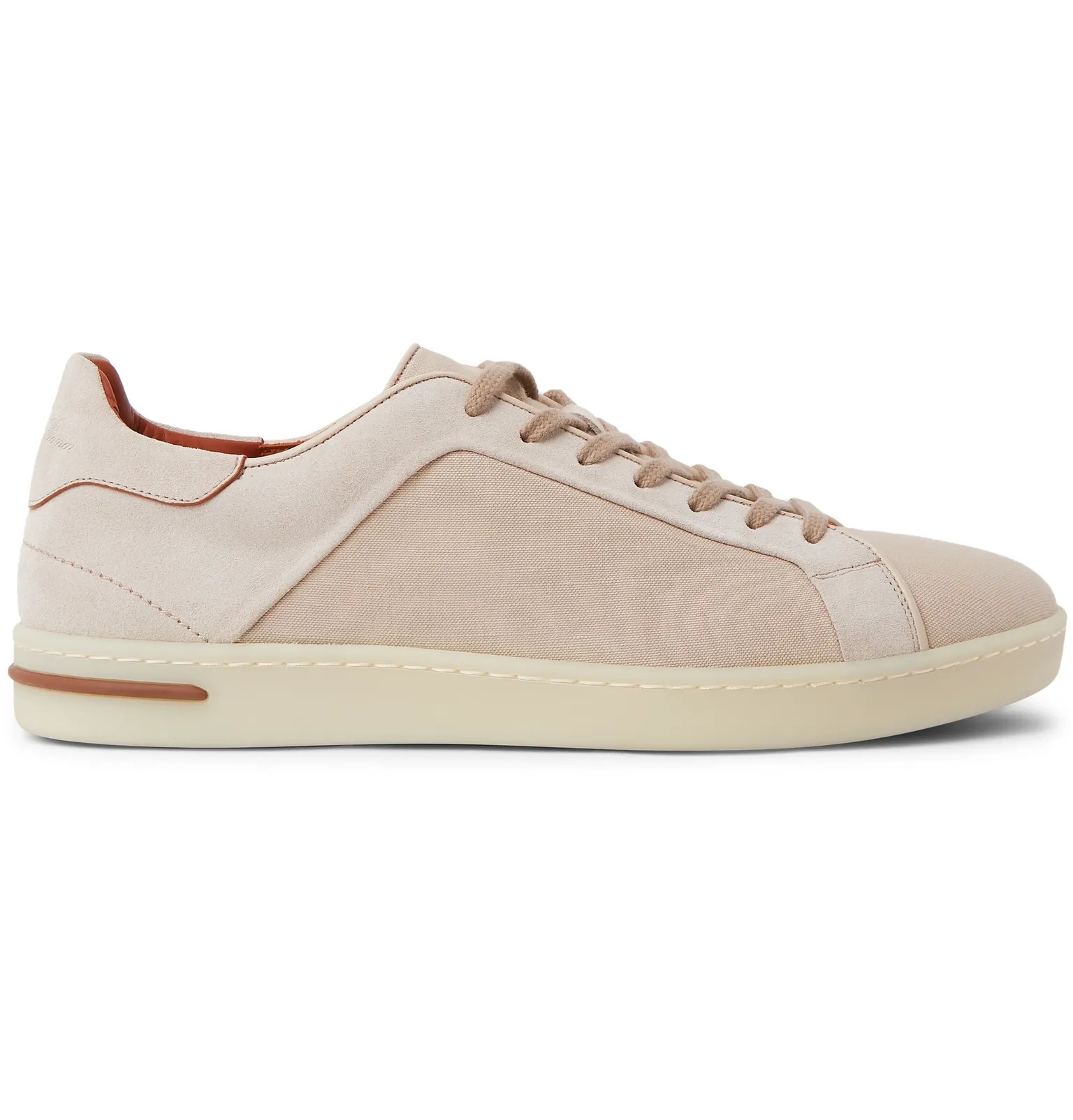 Traveller Suede and Canvas Sneakers - 1