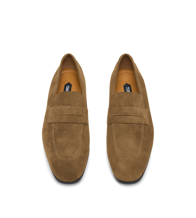 TOM FORD SUEDE SEAN PENNY LOAFER outlook