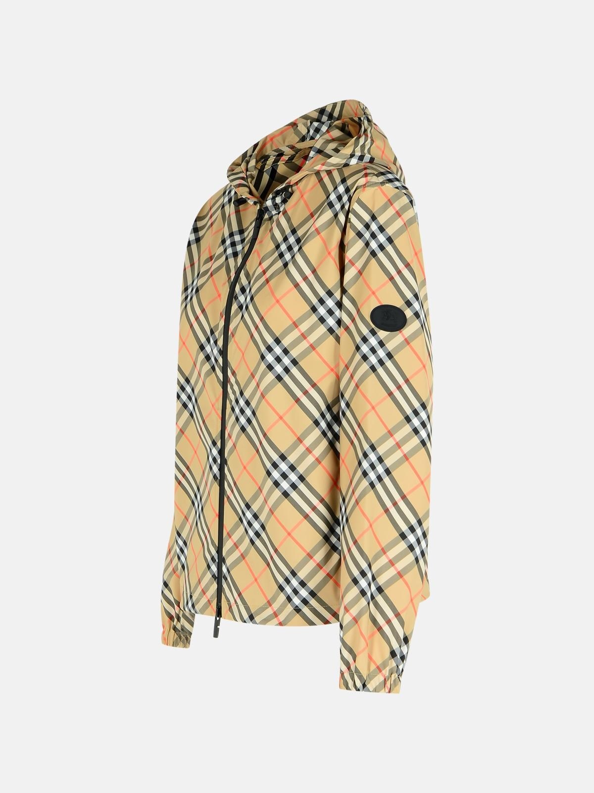 'SALCOMBE' HOODED JACKET IN POLYESTER SABBIA - 2