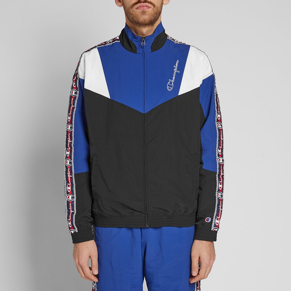 Champion Reverse Weave Corporate Taped Track Top - 5