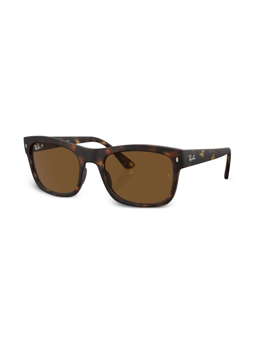 square-frame tortoiseshell sunglasses - 2