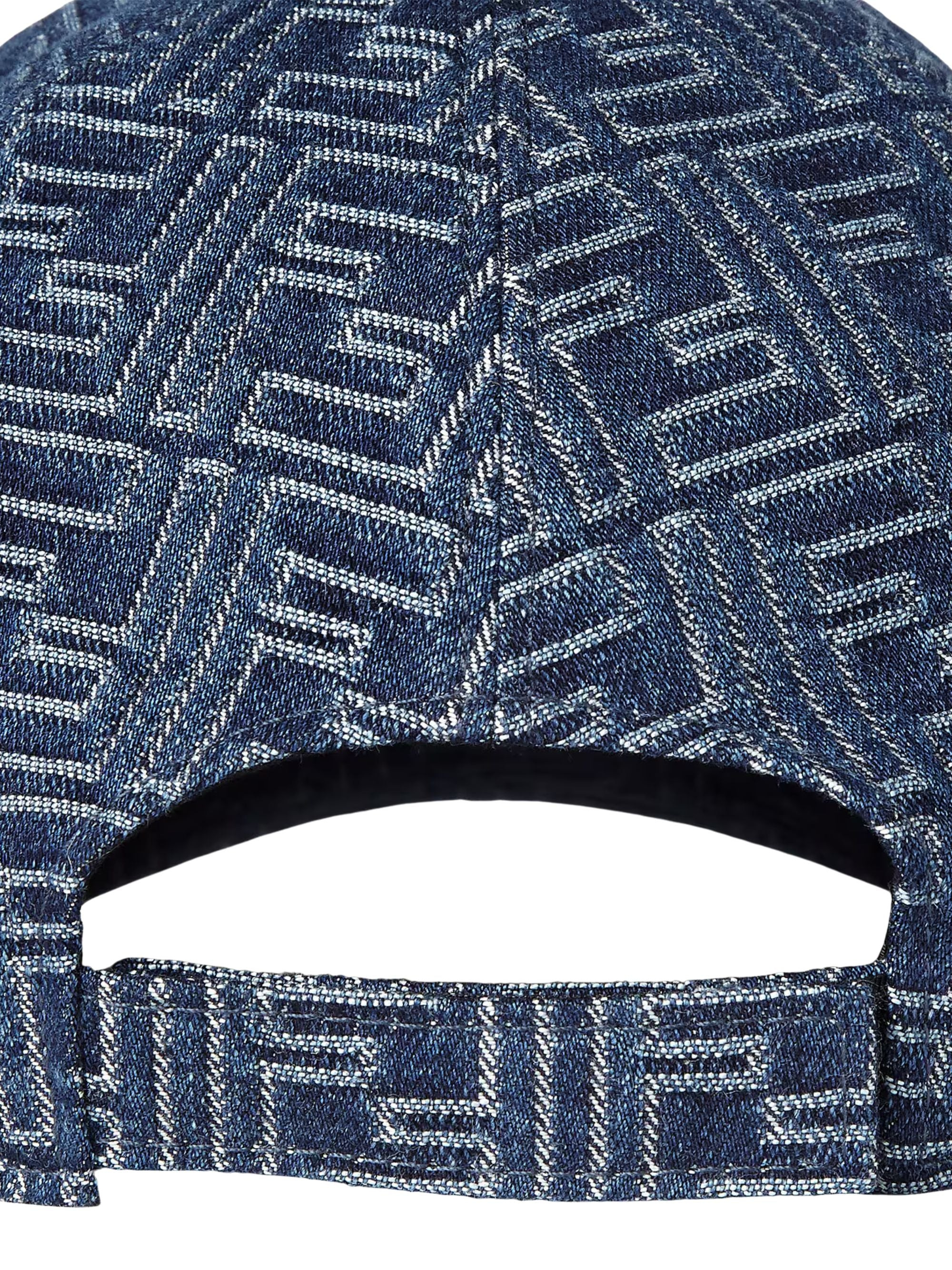 Fendi Men Denim Baseball Cap - 2
