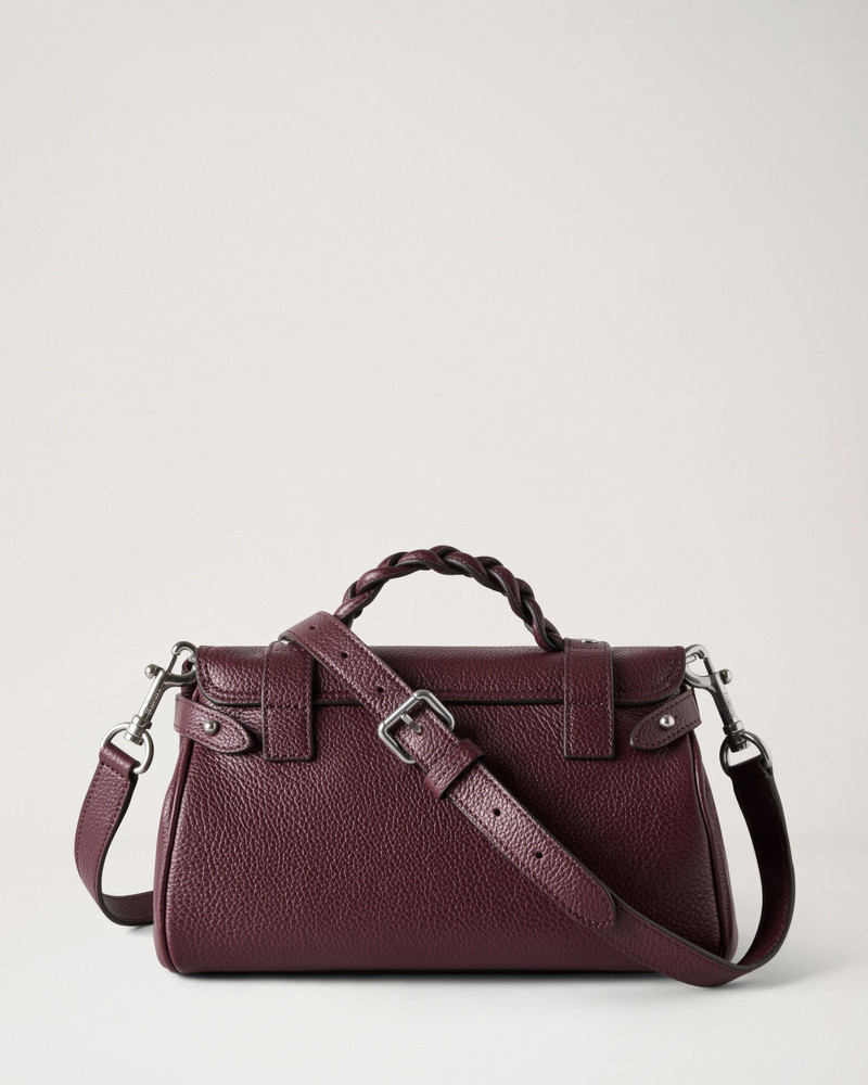 Mini Alexa Black Cherry Small Classic Grain 3