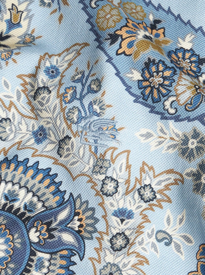 FLORAL PAISLEY POLO SHIRT 6