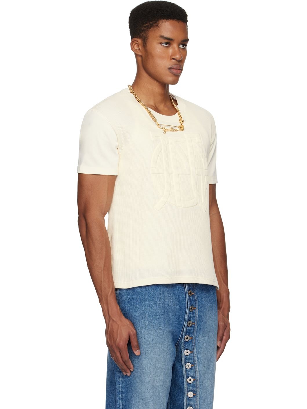 Off-White 'The Oversized JPG' T-shirt - 2