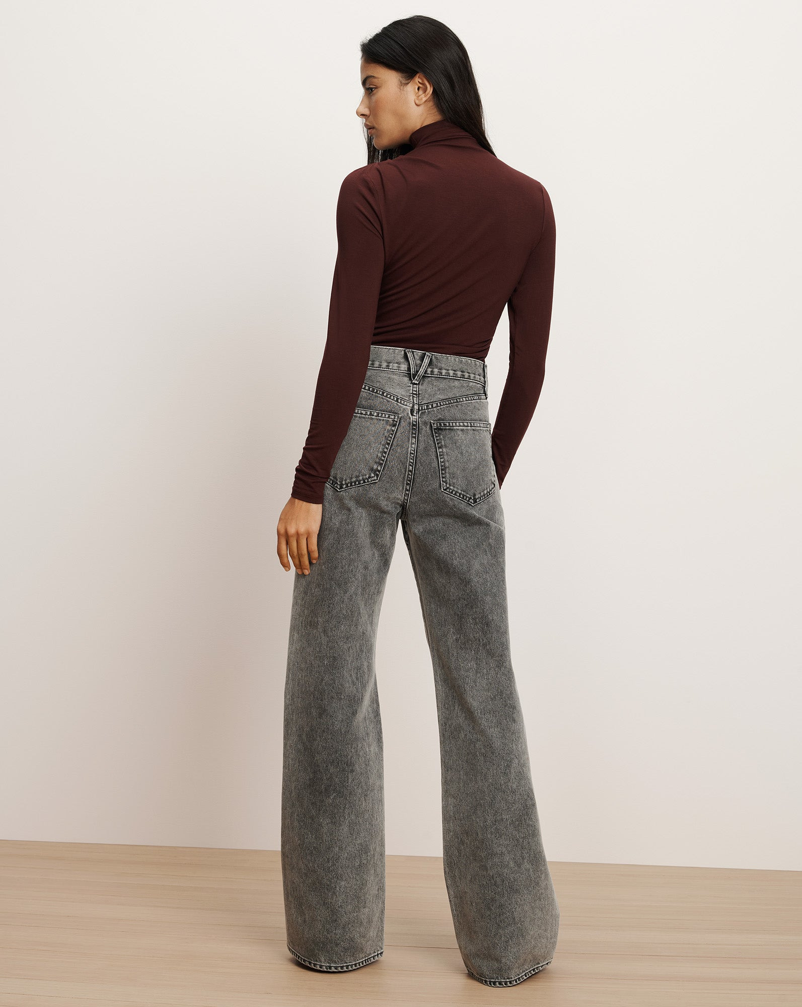 MYLIE MOCK-NECK TOP - 4