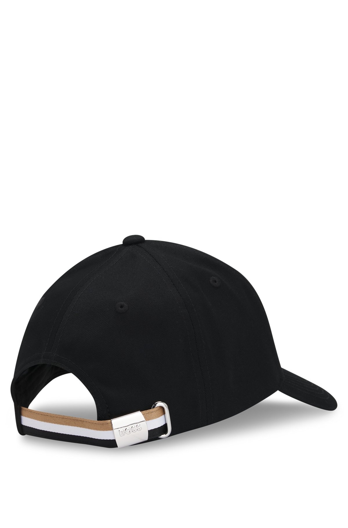 COTTON-TWILL CAP WITH LOGO TRIM - 3