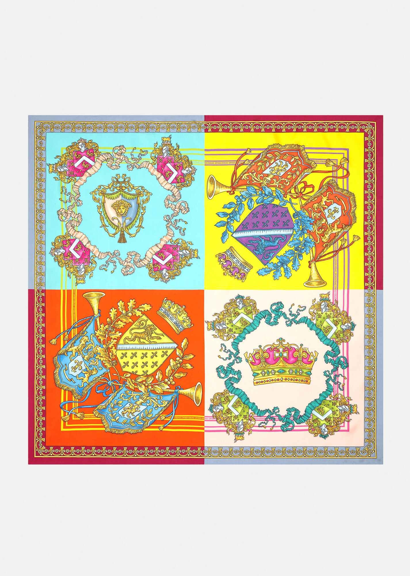 Royal Rebellion Silk Foulard - 1