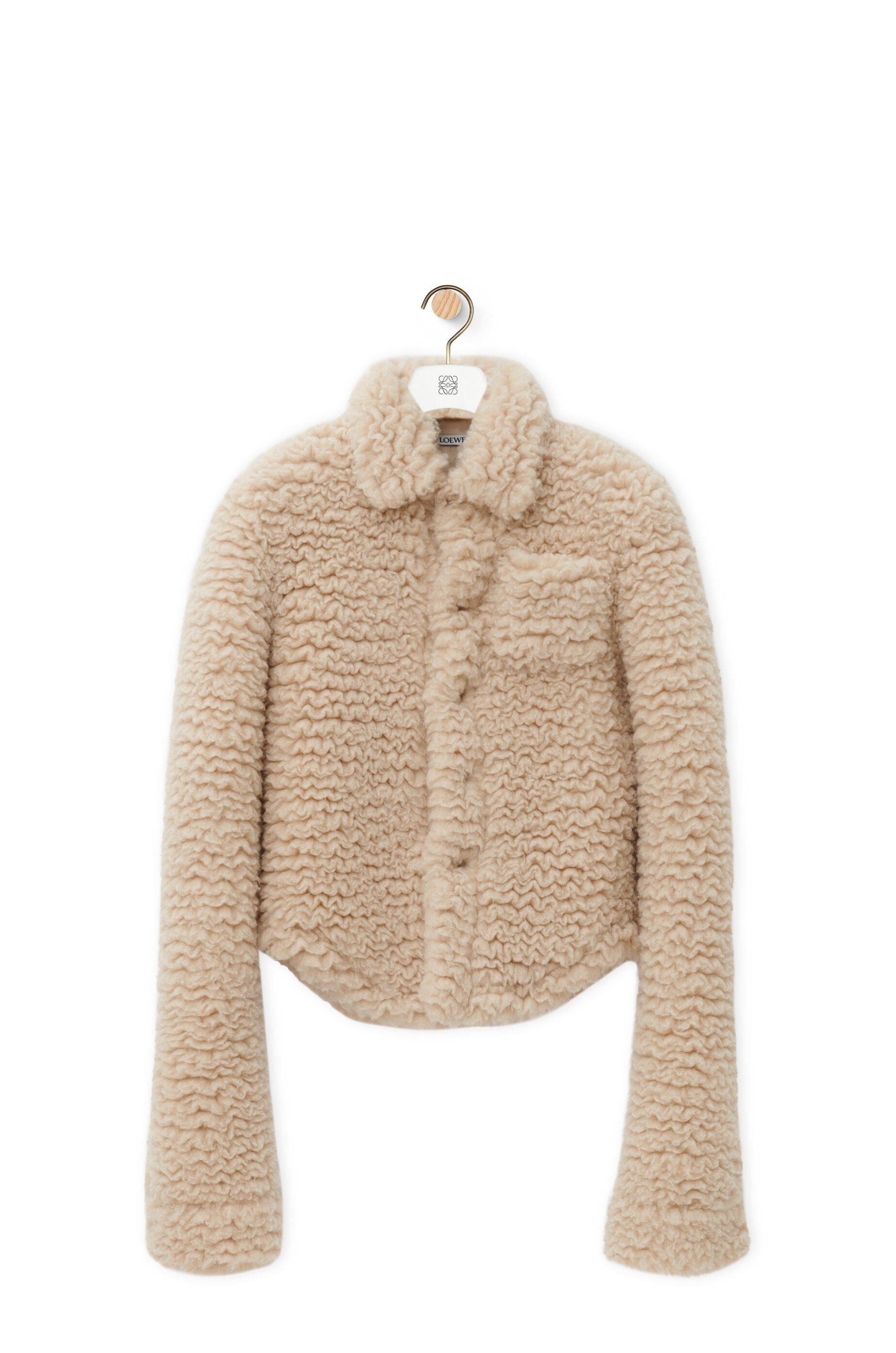 Overshirt in cashmere and silk - 1