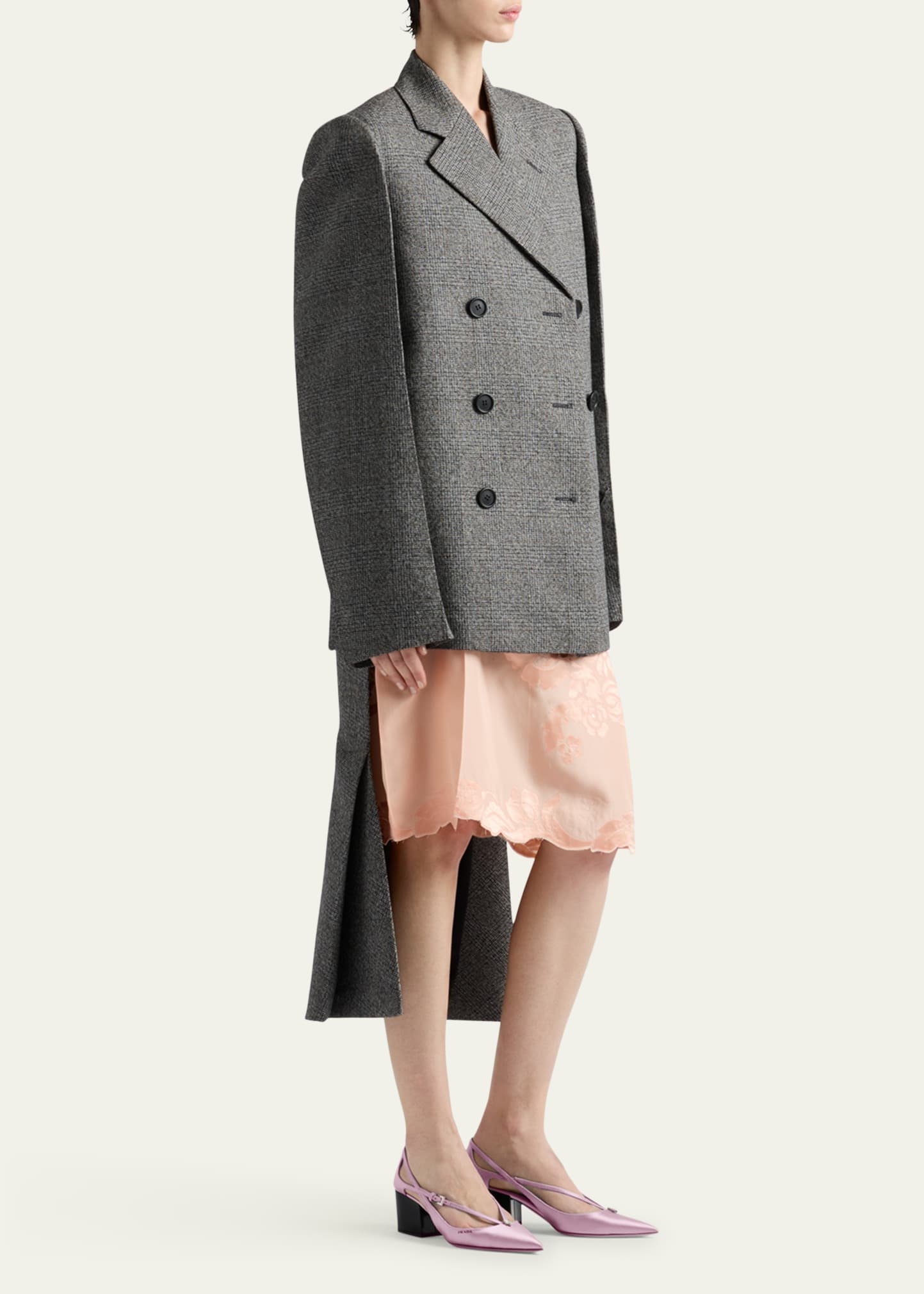 スカート PRADA WOOL AND TWILL MERMAID SKIRT 楽天市場】【数量限定・在庫限り・早い者勝ち！】 プラダ