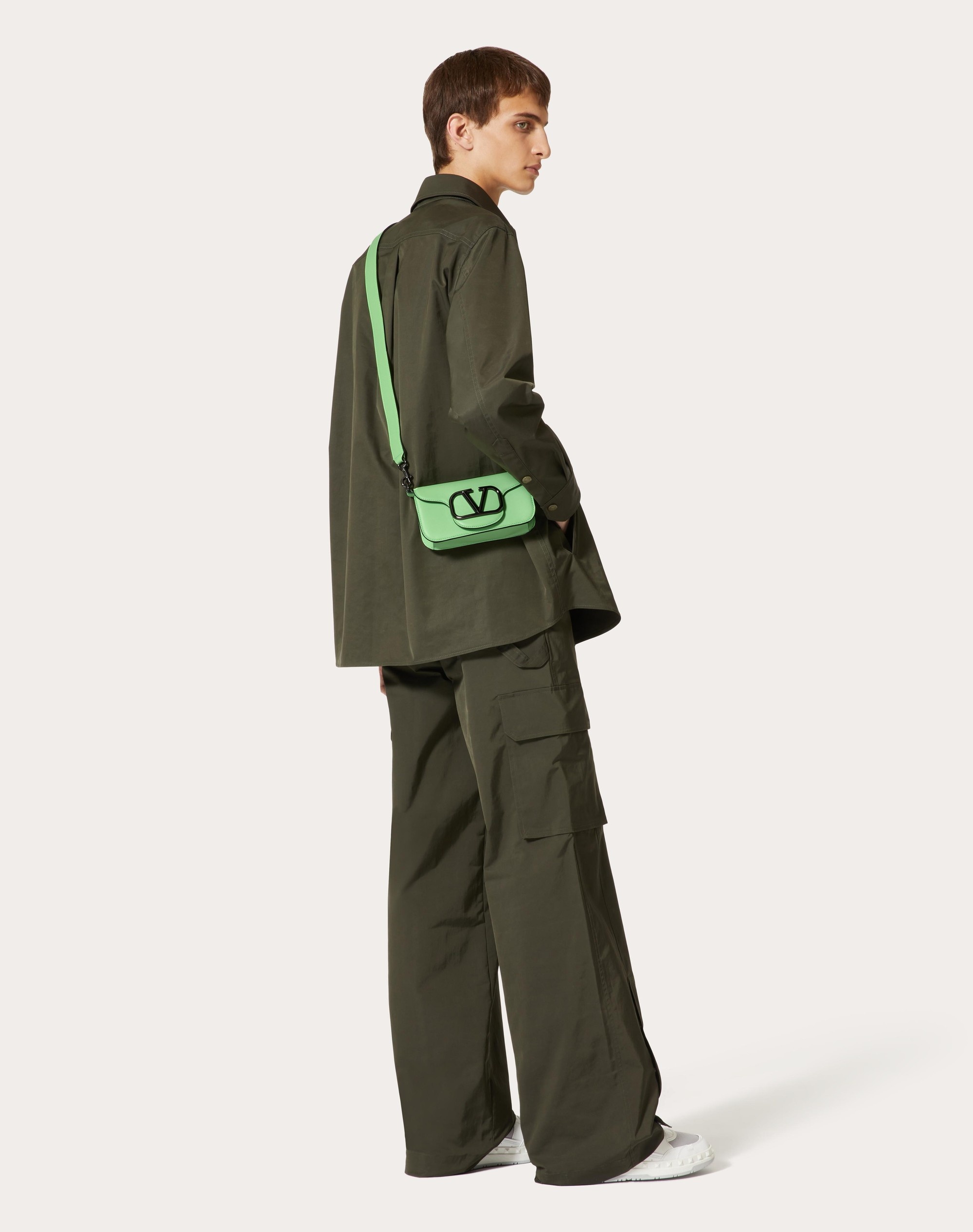 MINI VALENTINO GARAVANI LOCÒ CROSSBODY CALFSKIN BAG - 2