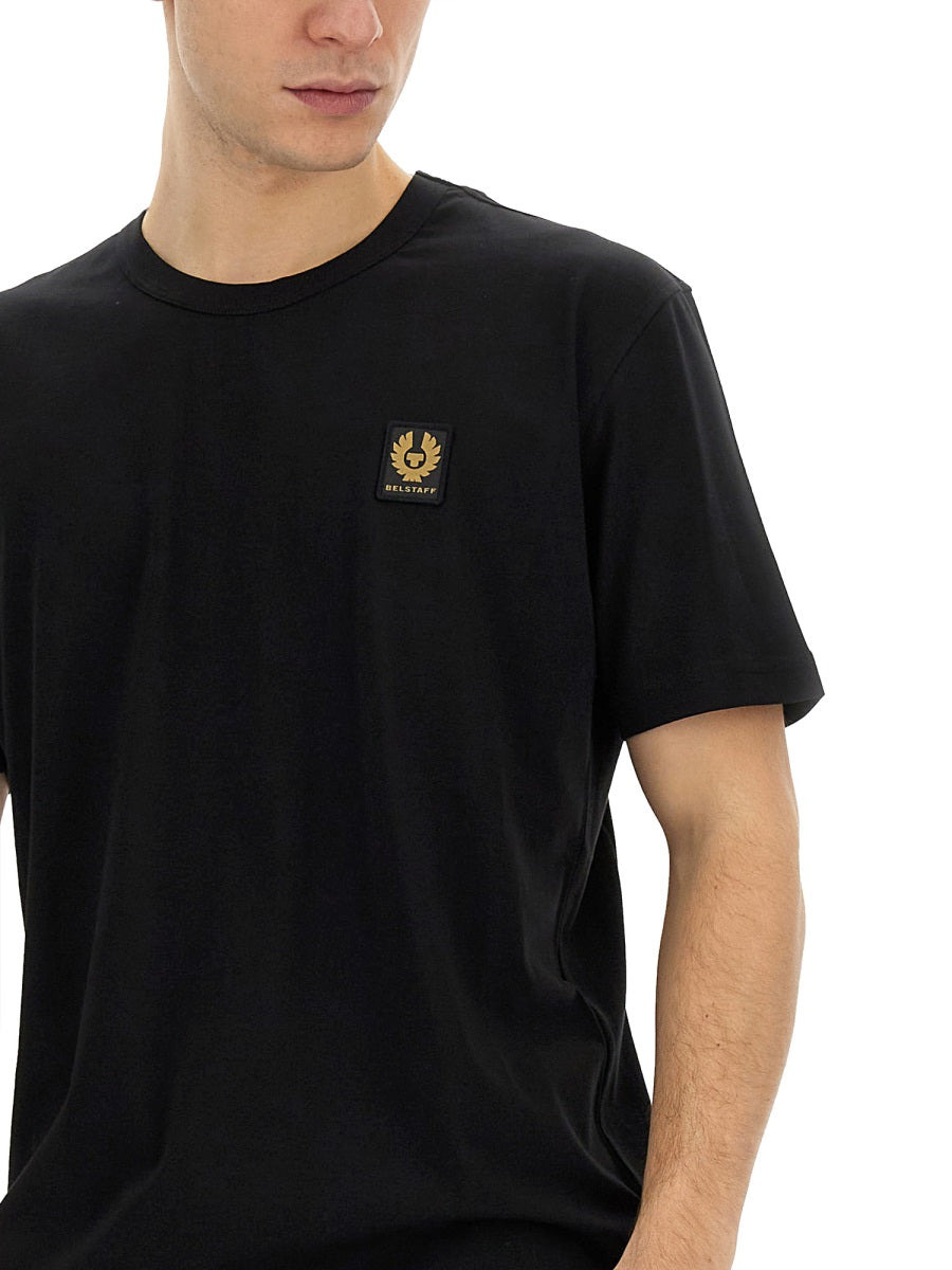 Belstaff Men T-Shirt Con Patch Logo - 4