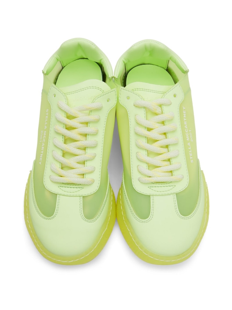 Yellow Glow-In-The-Dark Loop Sneakers 5