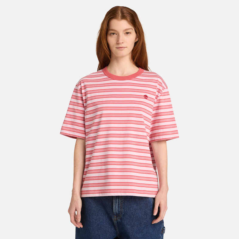 Women's Striped Short-Sleeve T-Shirt 4