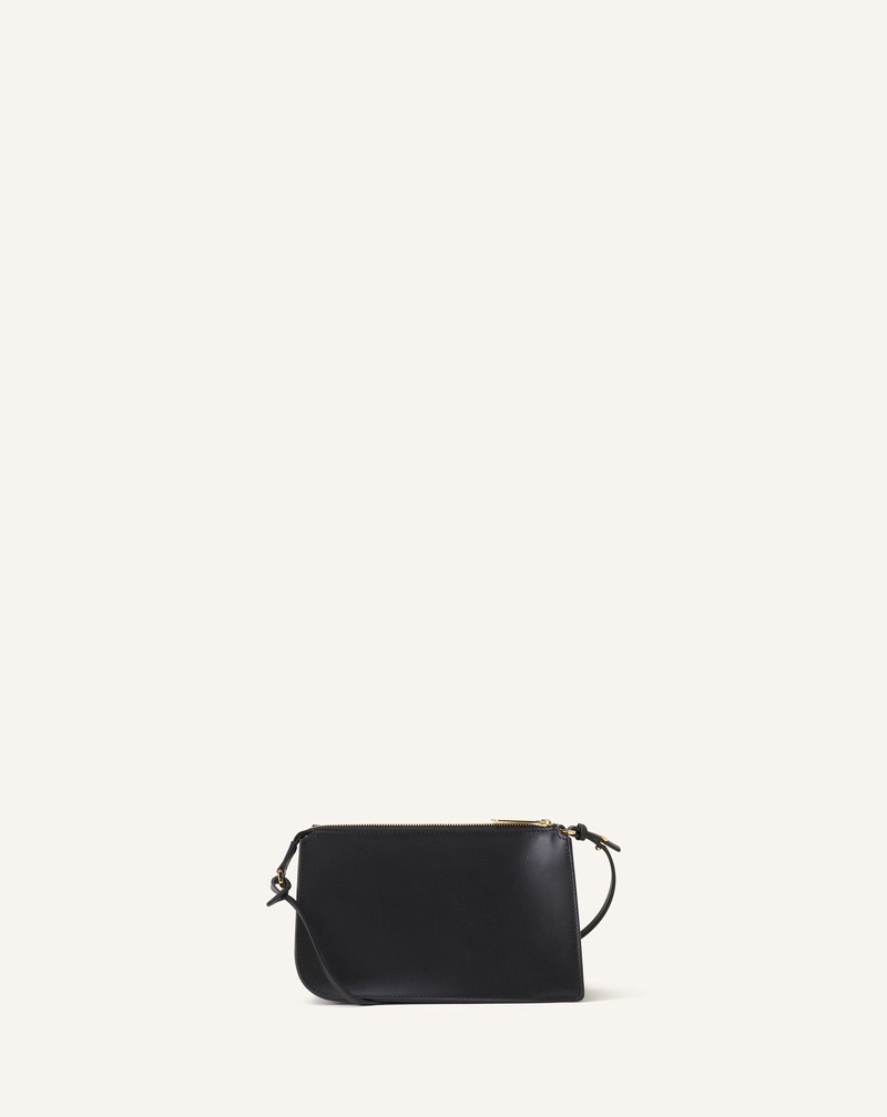 COMPAGNON SMALL ZIPPED SHOLDER BAG IN LEATHER 4