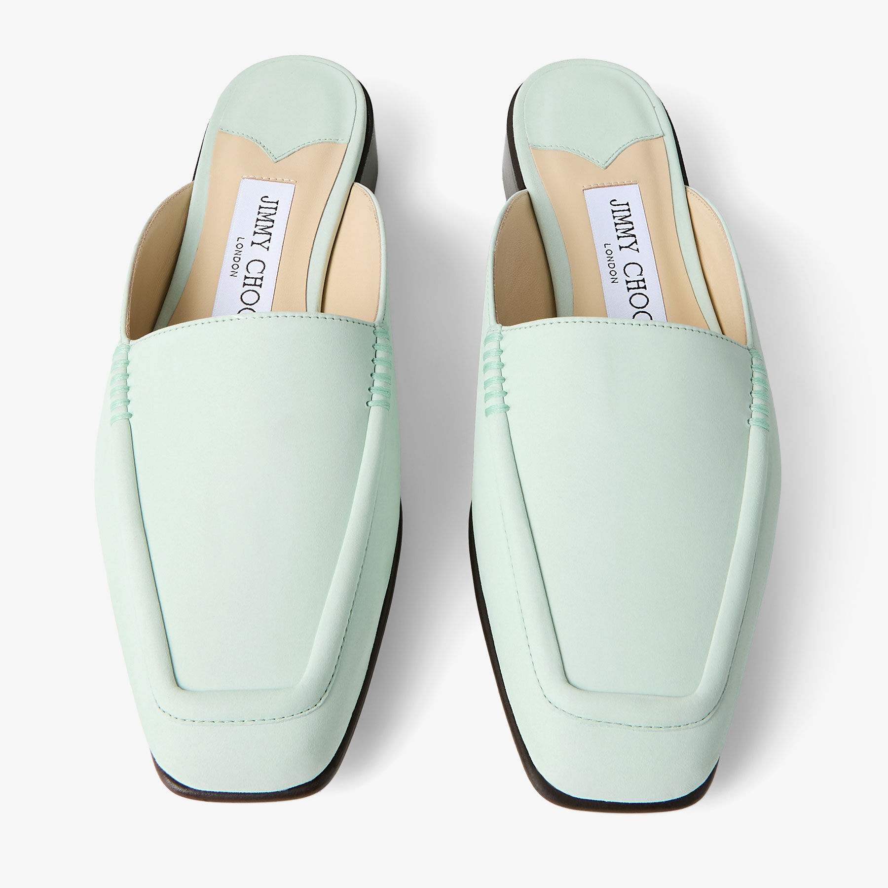 Slide
Mint Nubuck Leather Mule - 5