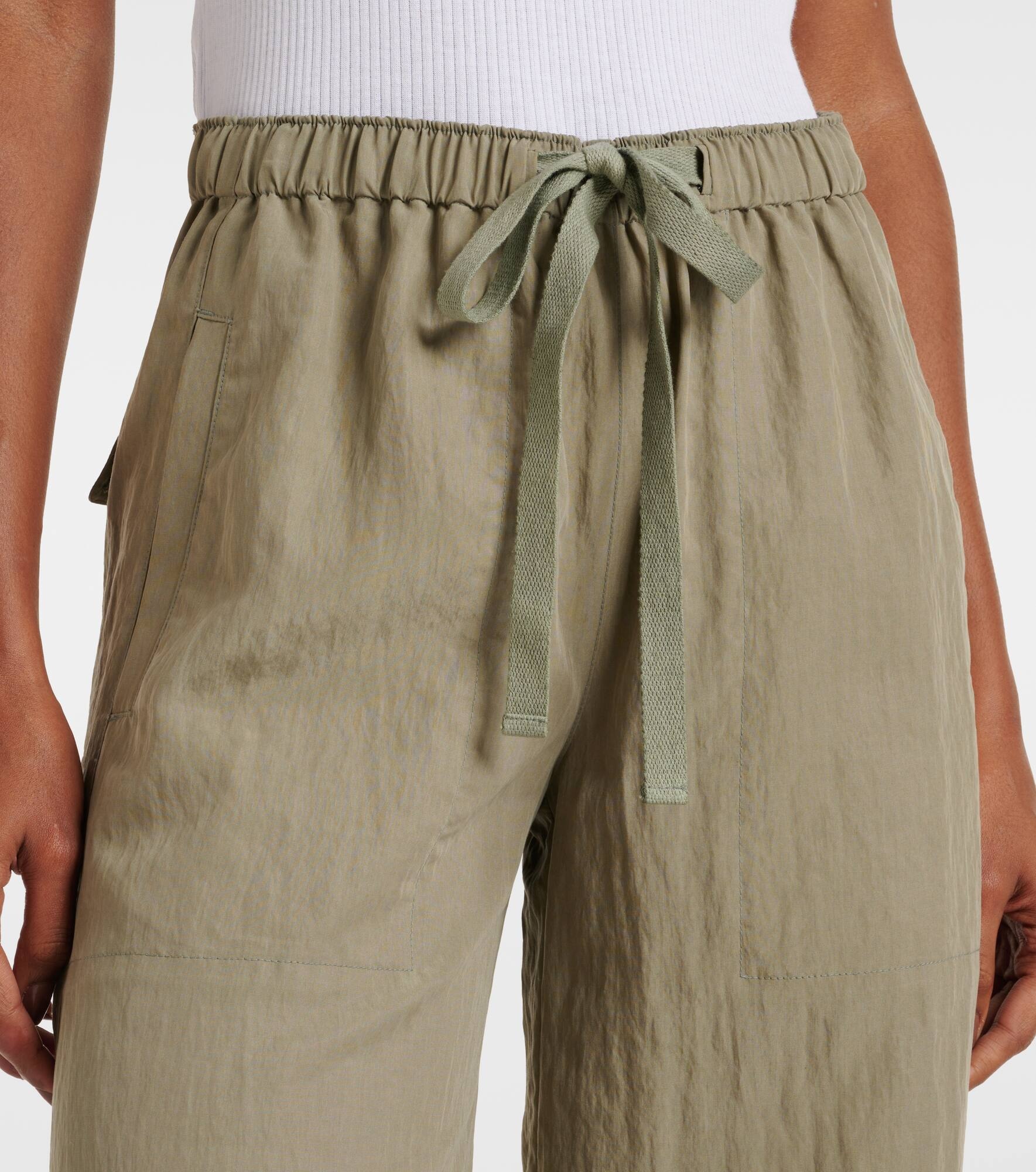 High-rise wide-leg pants - 4