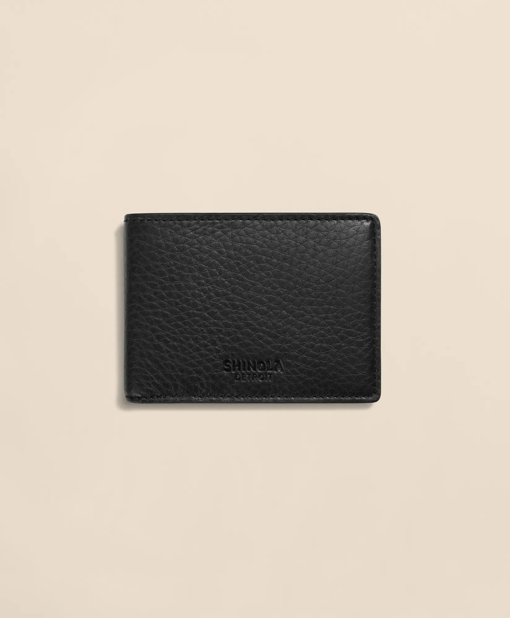 Shinola Leather Bi-Fold Wallet - 1