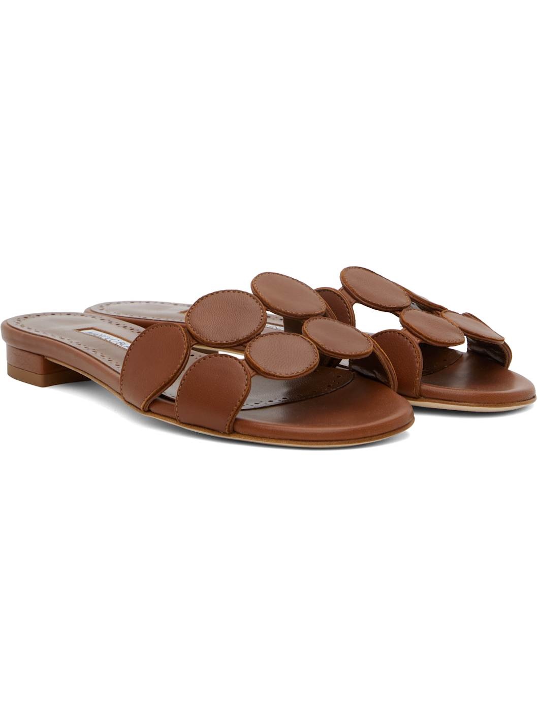 Brown Haribalmuflat Sandals - 4