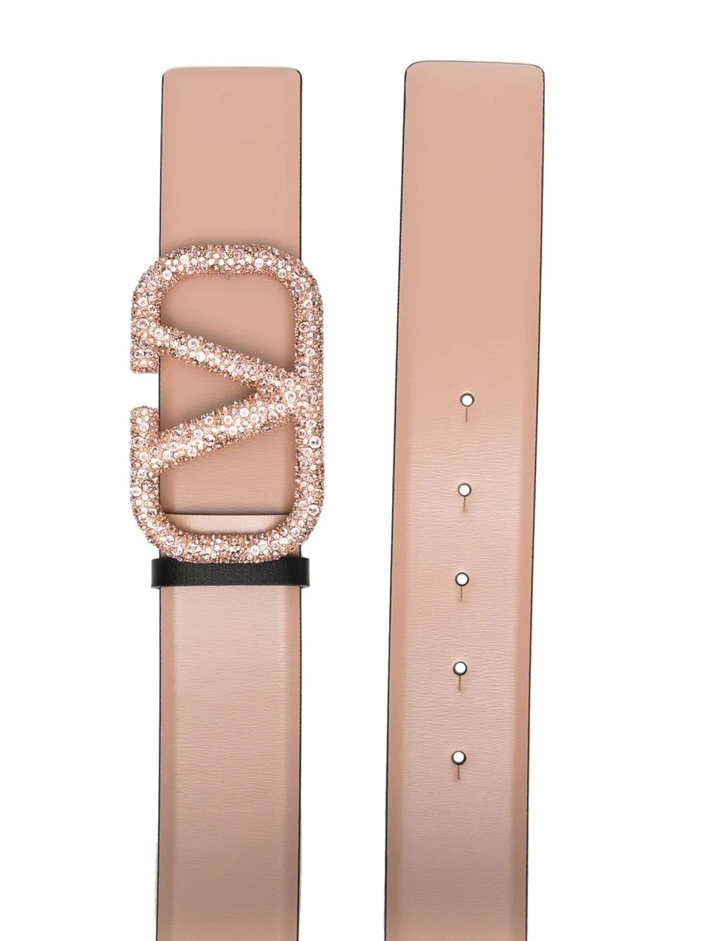 monogram-buckle belt - 2