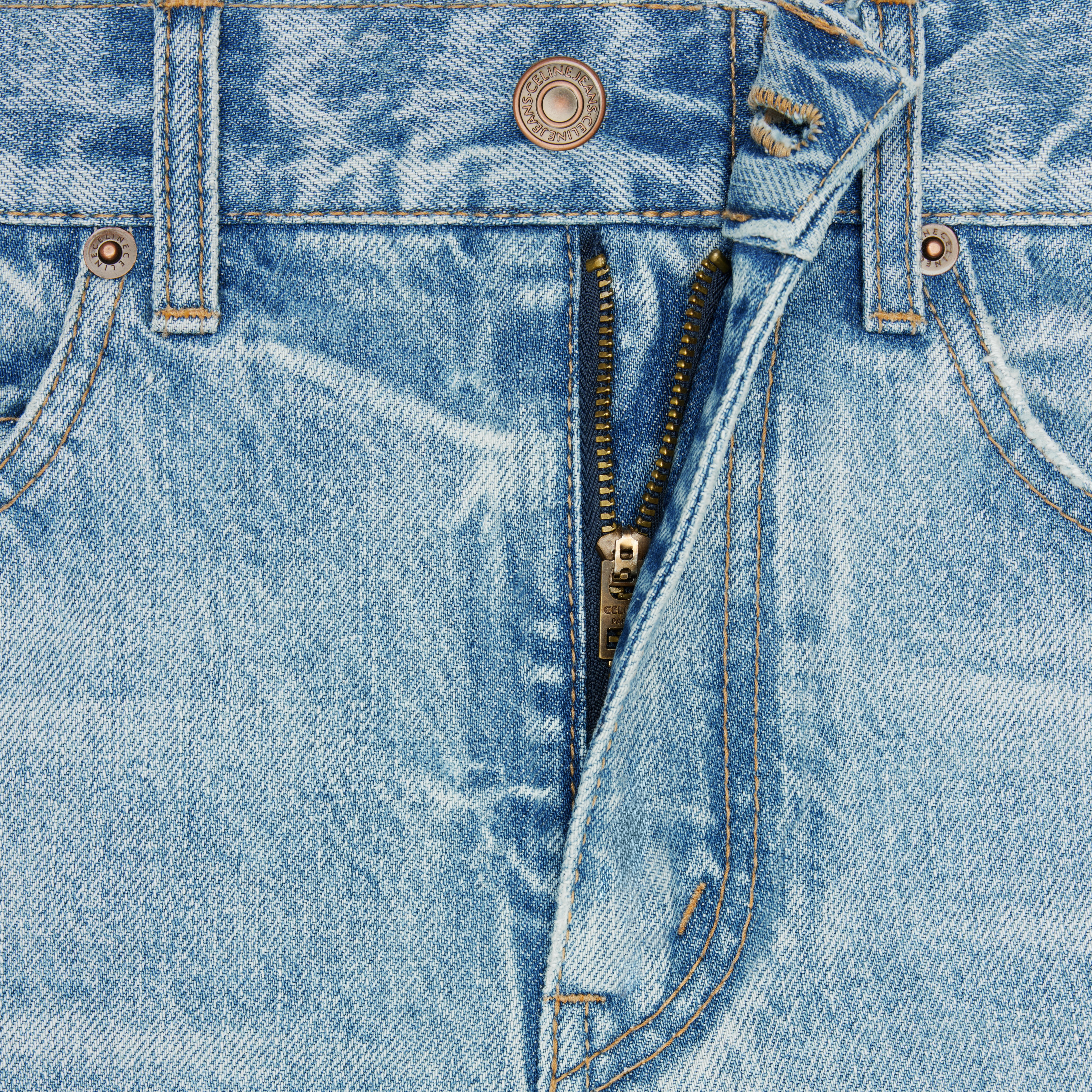 tess jeans in blue eclipse wash denim - 4